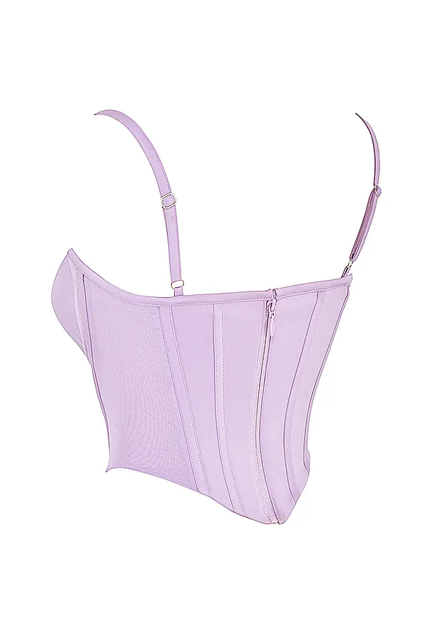 House Of CB TamsinOrchid Satin Corset 8211 SALE Orchid Women Corsets