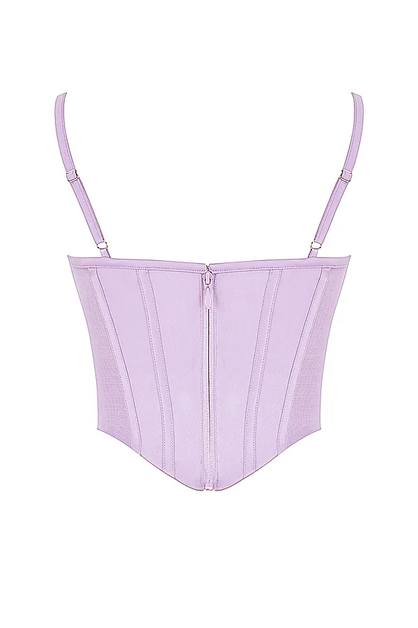 House Of CB TamsinOrchid Satin Corset 8211 SALE Orchid Women Corsets
