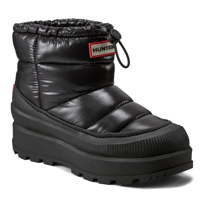 Hunter Boots Amble Waterproof Snow Booties Black Women Insulated and Snow Boots Hunter Boots Amble Waterproof Snow Booties Black Women Insulated and Snow Boots