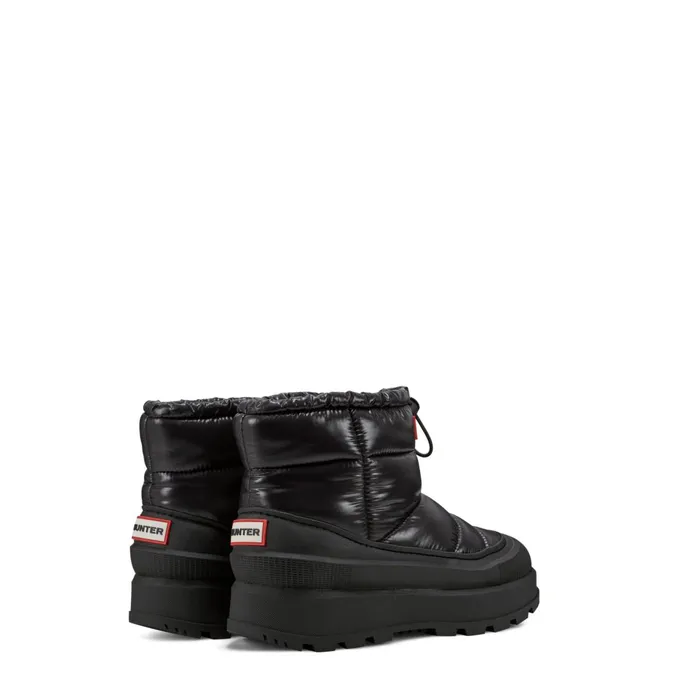 Hunter Boots Amble Waterproof Snow Booties Black Women Insulated and Snow Boots Hunter Boots Amble Waterproof Snow Booties Black Women Insulated and Snow Boots