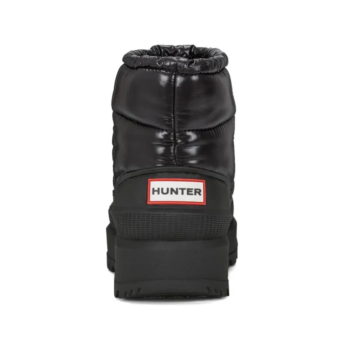 Hunter Boots Amble Waterproof Snow Booties Black Women Insulated and Snow Boots Hunter Boots Amble Waterproof Snow Booties Black Women Insulated and Snow Boots