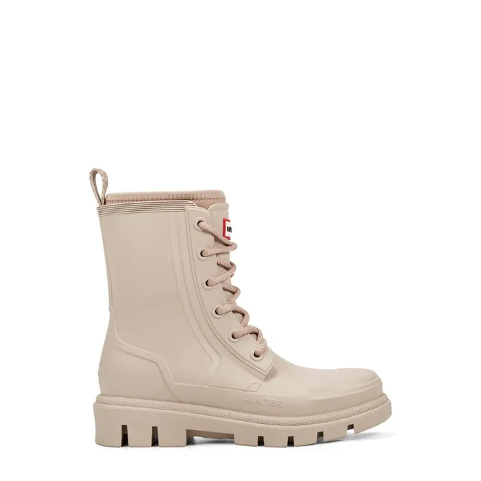 Hunter Boots Diana Waterproof LaceUp Rain Boots Medium Natural Women Short and Ankle Boots Hunter Boots Diana Waterproof LaceUp Rain Boots Medium Natural Women Short and Ankle Boots
