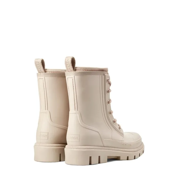 Hunter Boots Diana Waterproof LaceUp Rain Boots Medium Natural Women Short and Ankle Boots Hunter Boots Diana Waterproof LaceUp Rain Boots Medium Natural Women Short and Ankle Boots