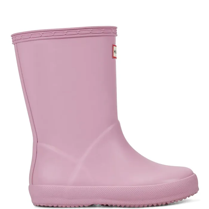 Hunter Boots Kids First Classic Rain Boots Medium Pink Kids Rain Boots