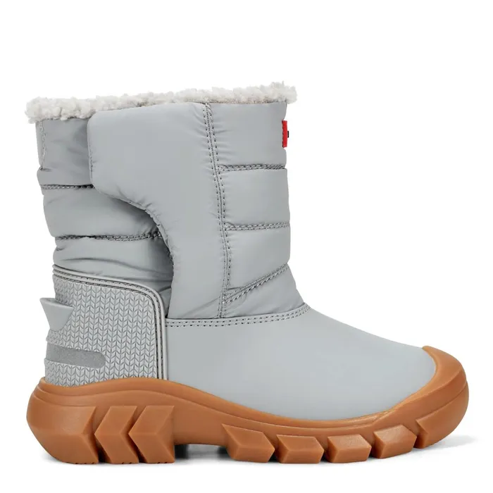 Hunter Boots Little Kids Insulated Snow Boots Light Gray Kids Insulated and Snow Boots