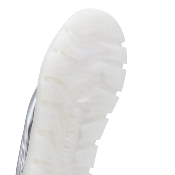 Hunter Boots Madison Lug Sole Insulated Water Resistant Slipon Shoes Silver Women Insulated and Snow Boots Hunter Boots Madison Lug Sole Insulated Water Resistant Slipon Shoes Silver Women Insulated and Snow Boots
