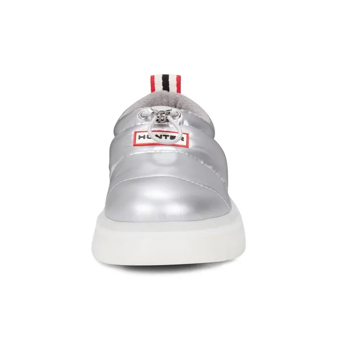 Hunter Boots Madison Lug Sole Insulated Water Resistant Slipon Shoes Silver Women Insulated and Snow Boots Hunter Boots Madison Lug Sole Insulated Water Resistant Slipon Shoes Silver Women Insulated and Snow Boots