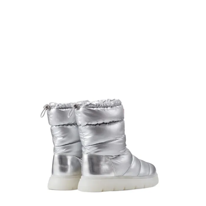 Hunter Boots Maribel Lug Sole Insulated Waterproof Snow Booties Silver Women Insulated and Snow Boots Hunter Boots Maribel Lug Sole Insulated Waterproof Snow Booties Silver Women Insulated and Snow Boots