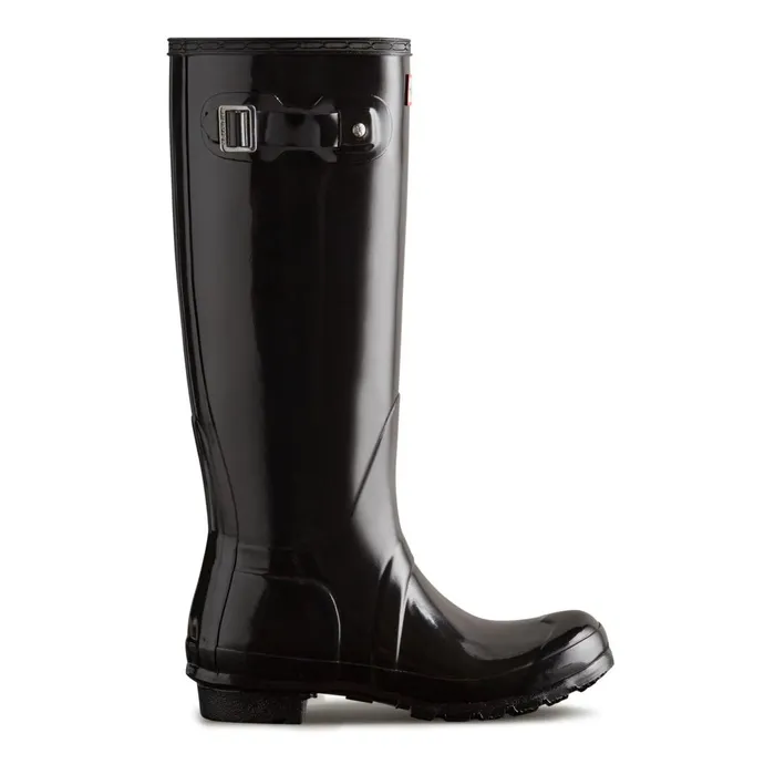 Hunter Boots Original Tall Gloss Rain Boots 8211 Hunter Boots Black Women Tall Boots