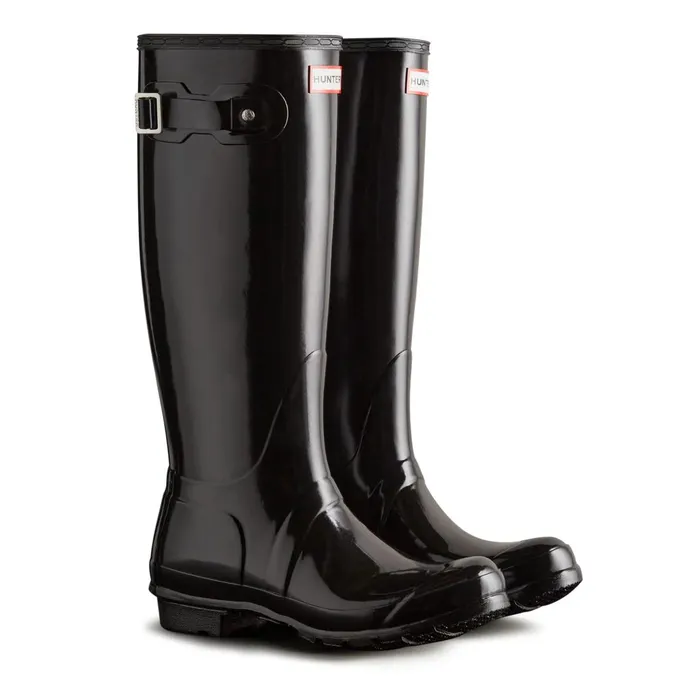 Hunter Boots Original Tall Gloss Rain Boots 8211 Hunter Boots Black Women Tall Boots Hunter Boots Original Tall Gloss Rain Boots 8211 Hunter Boots Black Women Tall Boots