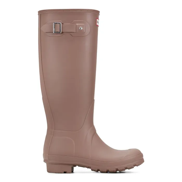 Hunter Boots Original Tall Rain Boots Light Brown Women Tall Boots