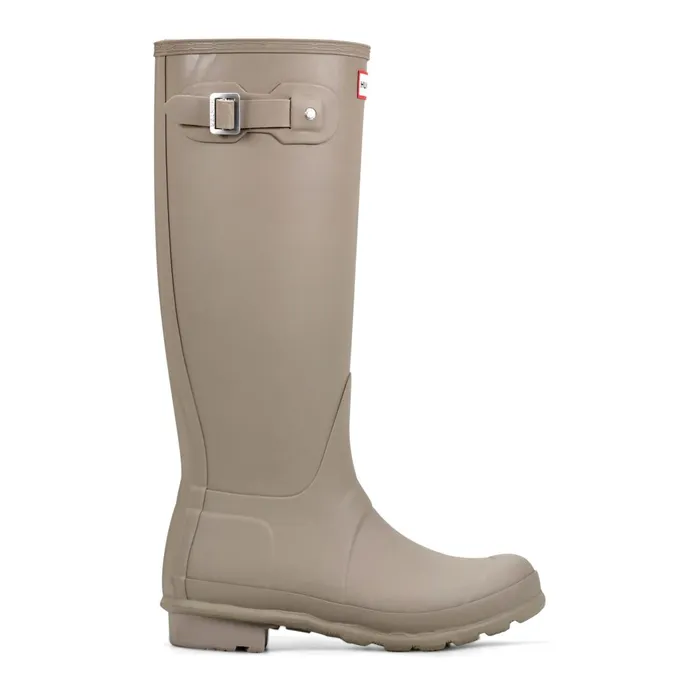 Hunter Boots Original Tall Rain Boots Medium Natural Women Rain Boots