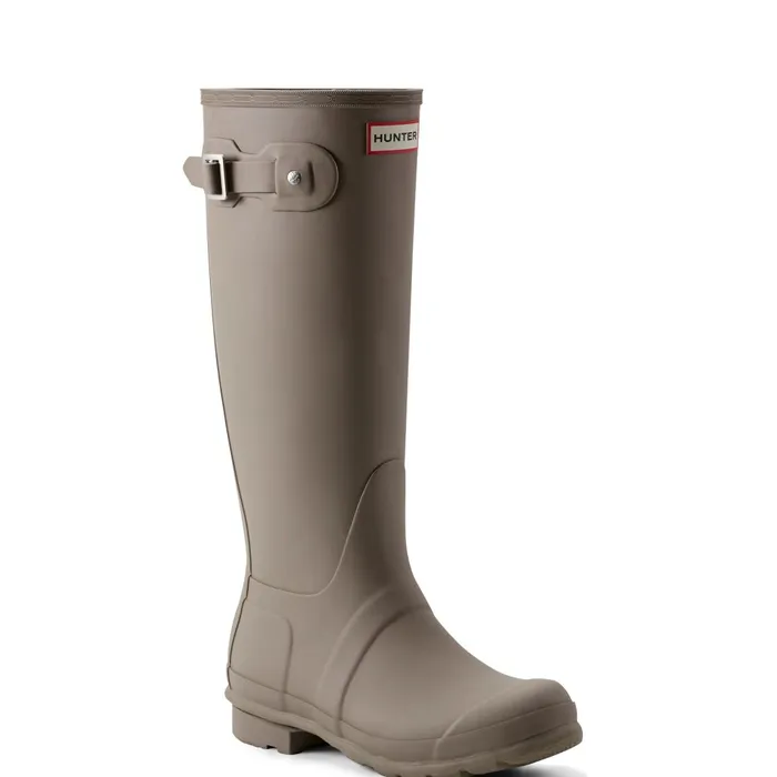 Hunter Boots Original Tall Rain Boots Medium Natural Women Rain Boots Hunter Boots Original Tall Rain Boots Medium Natural Women Rain Boots