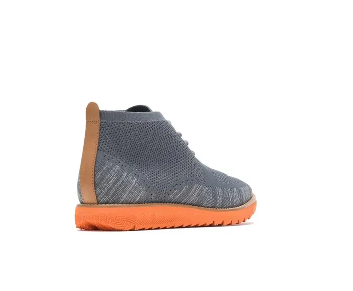Hush Puppies Boots Men Expert Chukka Knit Dark Grey Multi Knit 8211 Orange Outsole Hush Puppies Boots Men Expert Chukka Knit Dark Grey Multi Knit 8211 Orange Outsole