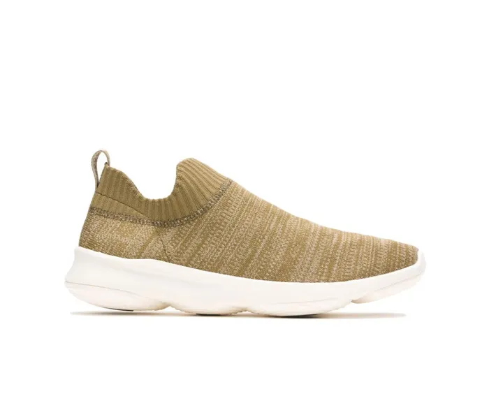 Hush Puppies SlipOns Men Free Olive Knit