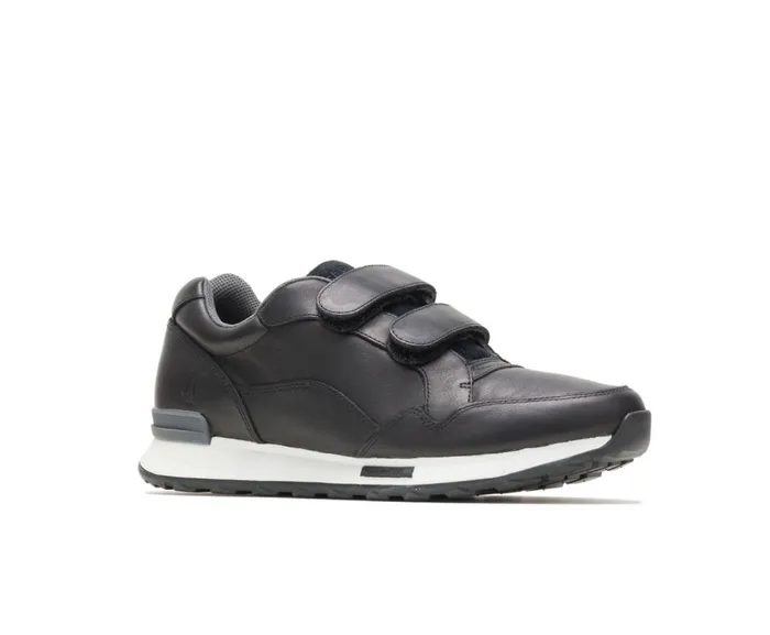Hush Puppies Sneakers Women Jenna 2Strap Jogger Black Leather
