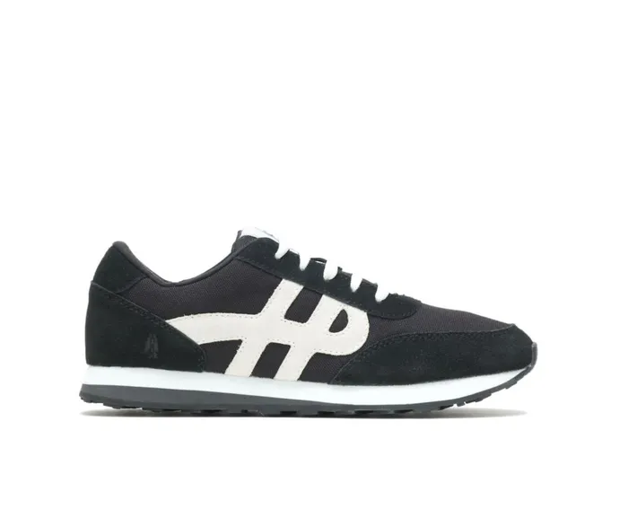 Hush Puppies Sneakers Women Seventy8 Black Suede