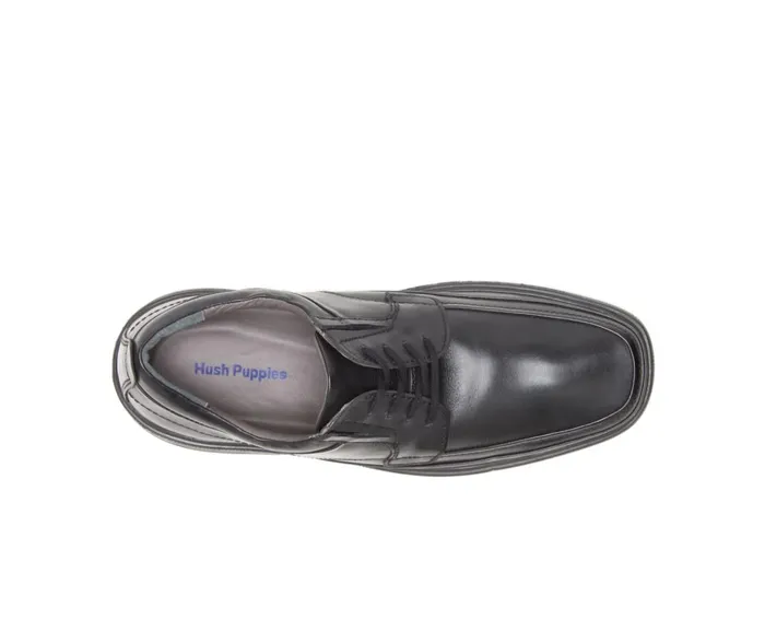 Hush Puppies Walking Shoes Men Prinze Hopper Black Leather Hush Puppies Walking Shoes Men Prinze Hopper Black Leather