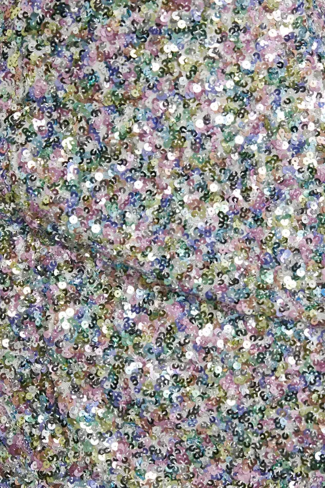 Ingrid Mini Skirt 8211 Sequin Skirt In Rainbow Silver Women Showpo Skirts