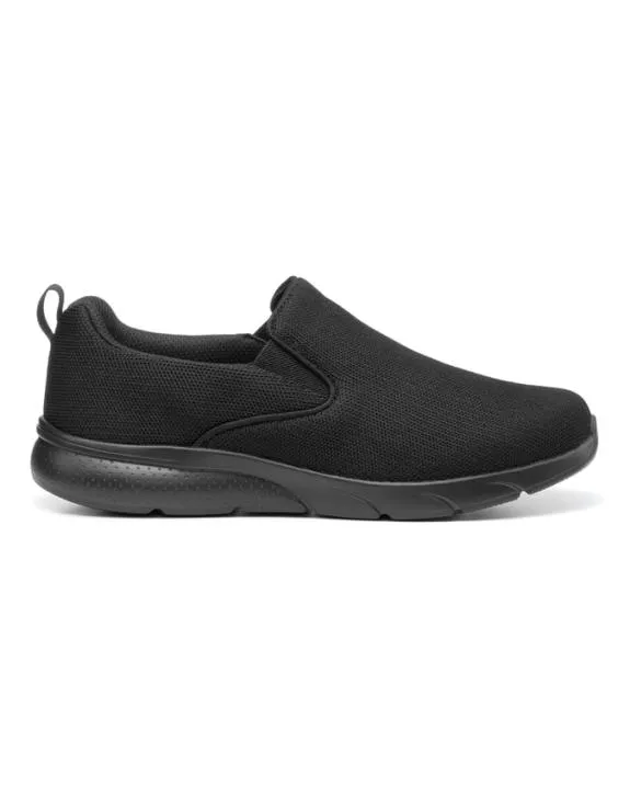 Instinct Trainers Black Women Hotter Flat Shoes