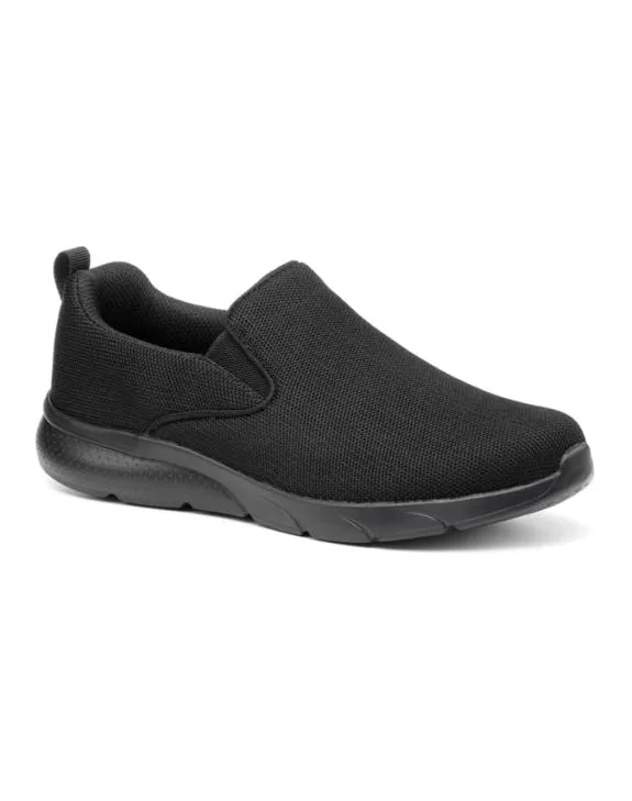 Instinct Trainers Black Women Hotter Flat Shoes