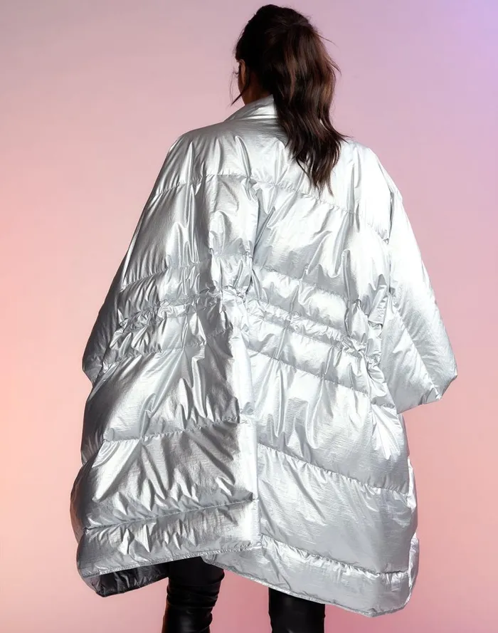 Jackets and Coats Women Cynthia Rowley Chrome Puffer Jacket