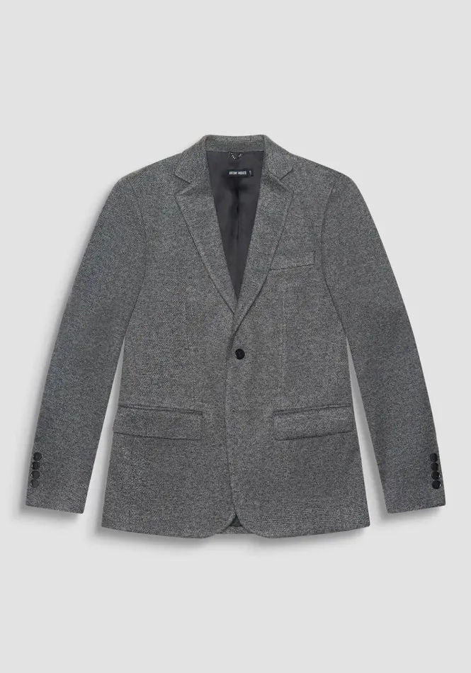 Jackets And Gilet Men Antony Morato Super Slim Fit Grey 034Ashe034 Jacket In Soft Elastic Viscose Medium Gray Melange