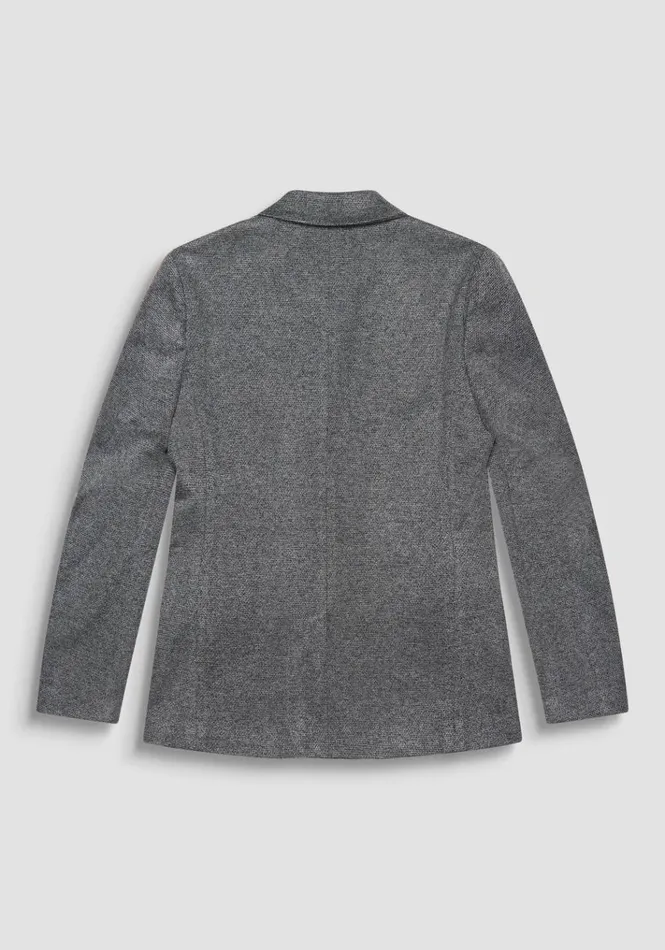 Jackets And Gilet Men Antony Morato Super Slim Fit Grey 034Ashe034 Jacket In Soft Elastic Viscose Medium Gray Melange