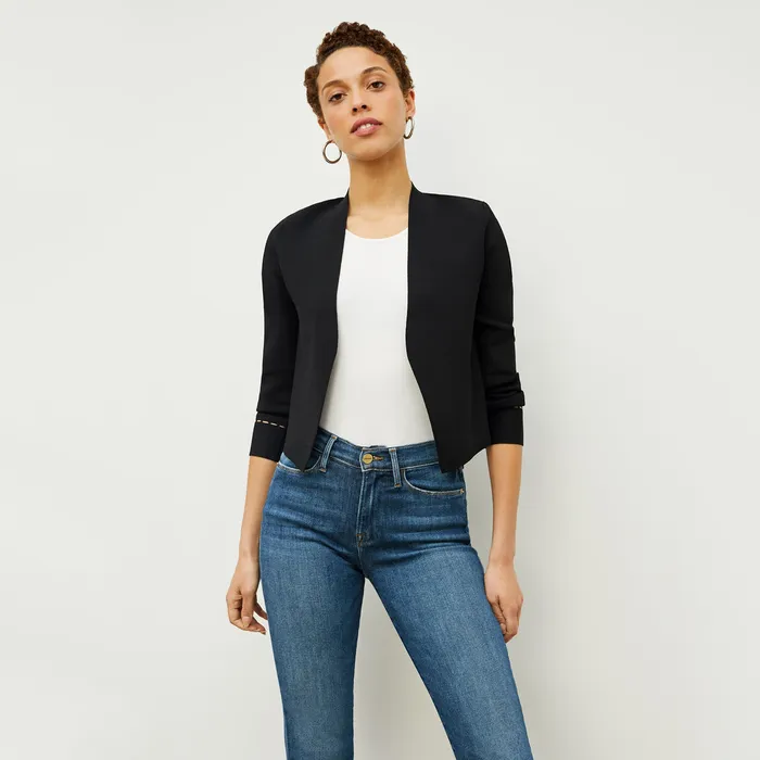 Jackets Women The Sant Ambroeus Jardigan Black M M LaFleur