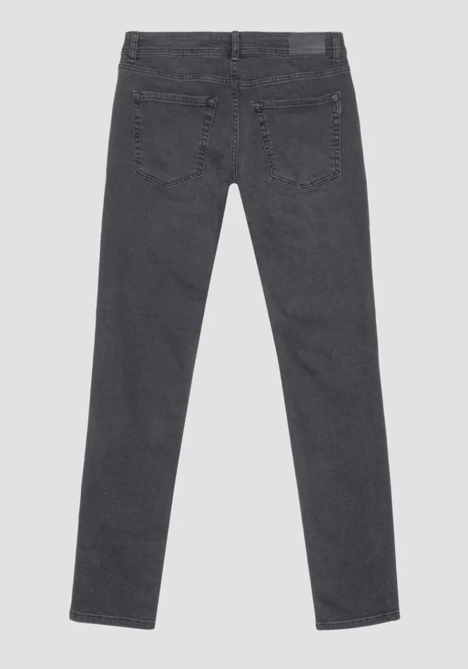 Jeans Men Antony Morato Ozzy Tapered Fit Iconic Jeans In Black Stretch Denim Black Jeans Men Antony Morato Ozzy Tapered Fit Iconic Jeans In Black Stretch Denim Black