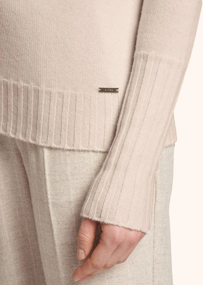 JERSEY HIGH NECK CASHMERE Women Kiton Knitwear JERSEY HIGH NECK CASHMERE Women Kiton Knitwear