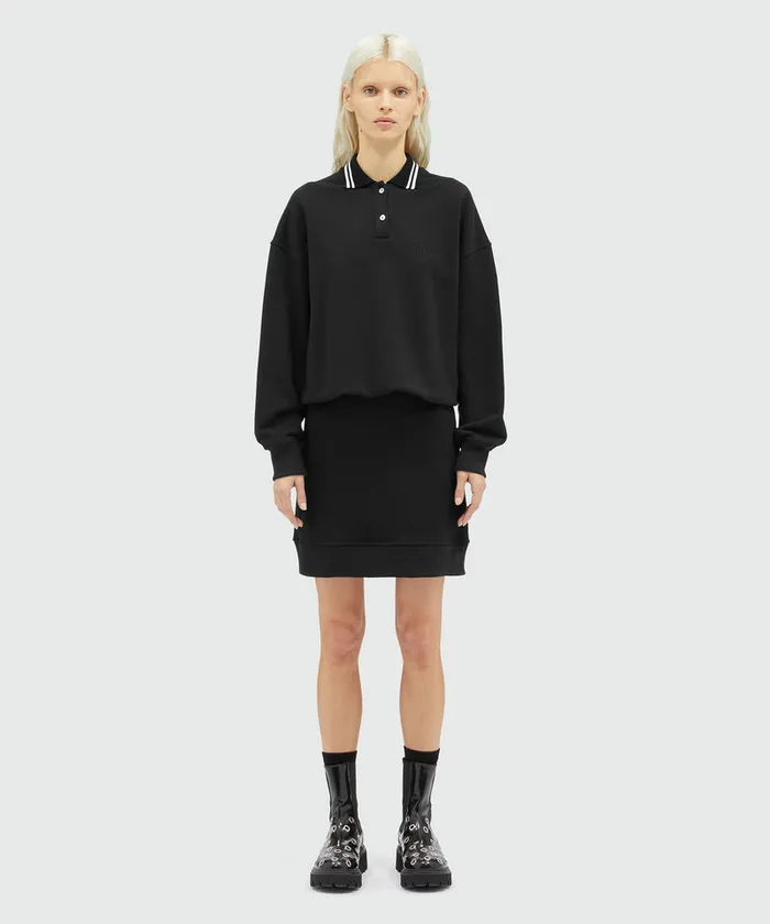 Jersey Polo Dress Women MSGM Dresses