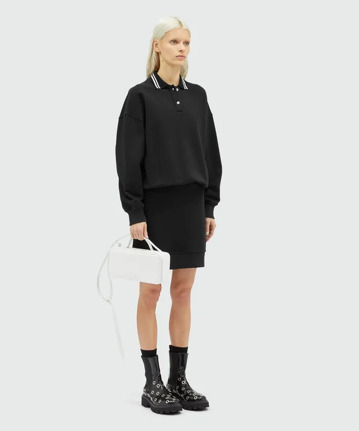 Jersey Polo Dress Women MSGM Dresses