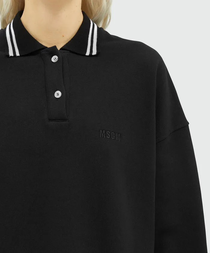 Jersey Polo Dress Women MSGM Dresses