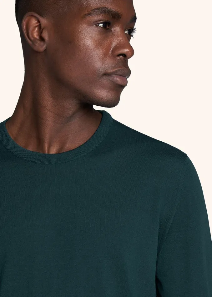JERSEY ROUNDNECK Wool Men Kiton Knitwear JERSEY ROUNDNECK Wool Men Kiton Knitwear