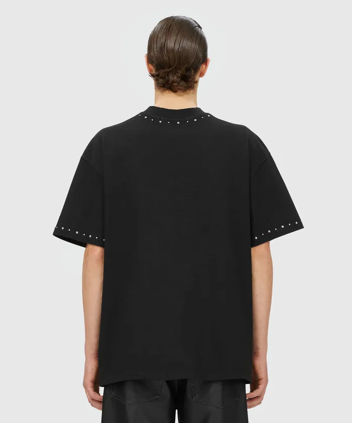Jersey TShirt With Studs Men MSGM Tshirts