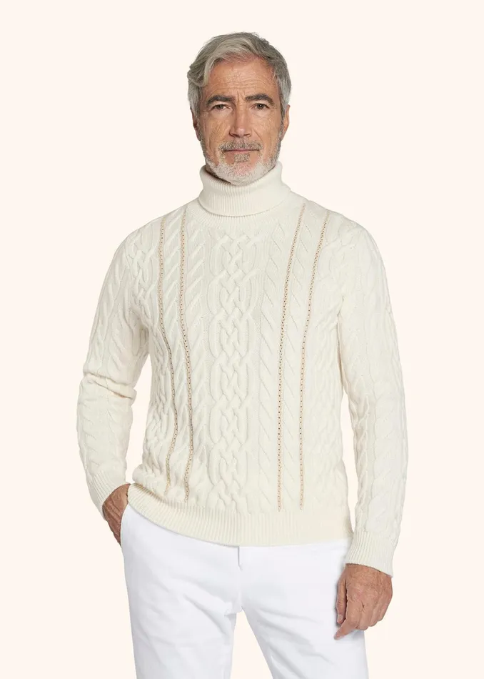 JERSEY TURTLENECK Cashmere Men Kiton Knitwear JERSEY TURTLENECK Cashmere Men Kiton Knitwear