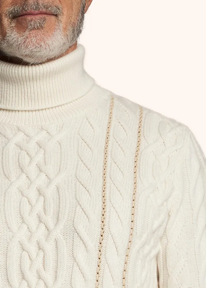 JERSEY TURTLENECK Cashmere Men Kiton Knitwear JERSEY TURTLENECK Cashmere Men Kiton Knitwear