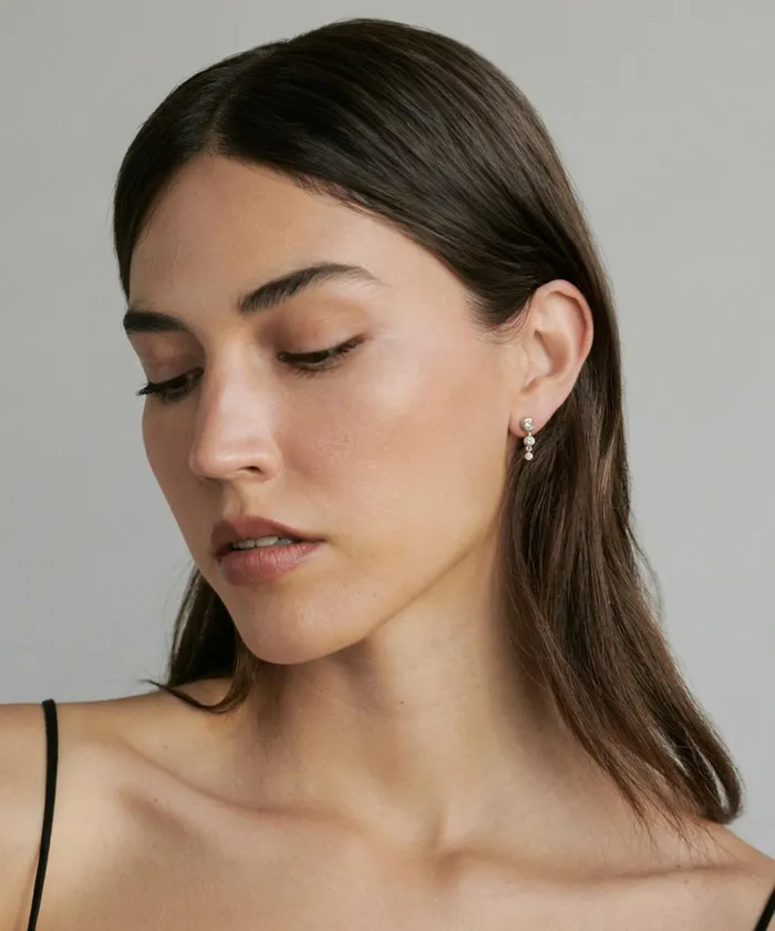 Jewelry Women Jenni Kayne Blair Diamond Earrings Gold