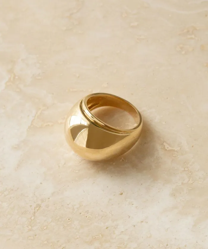 Jewelry Women Jenni Kayne Felix Dome Ring Gold