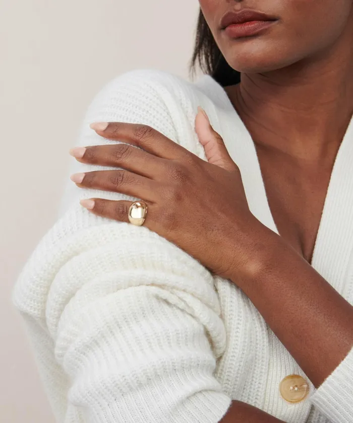 Jewelry Women Jenni Kayne Felix Dome Ring Gold