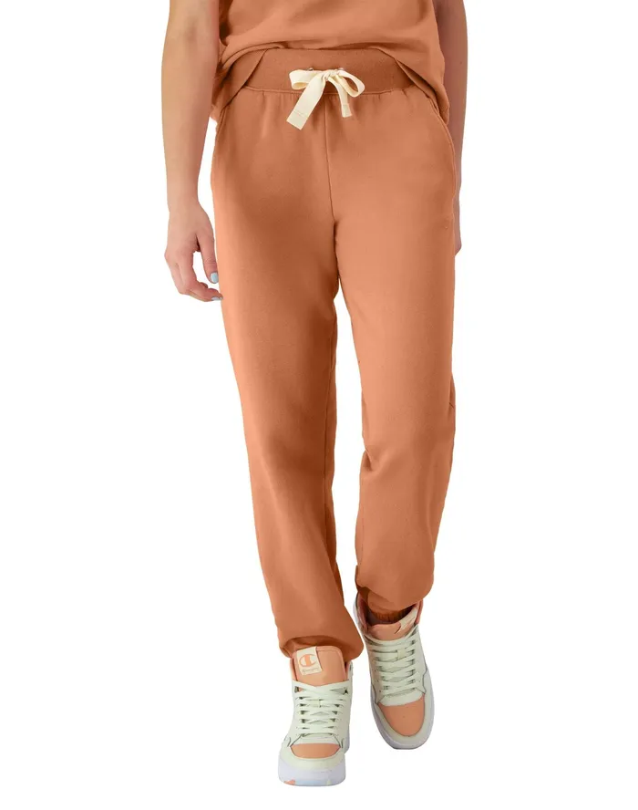 Joggers Vintage Wash C Logo 27034 Comfort Wash Canyon Red Women Champion Pants