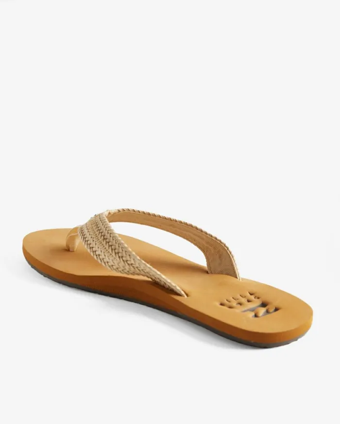 Kai Braided Sandals White Cap Women Billabong Shoes