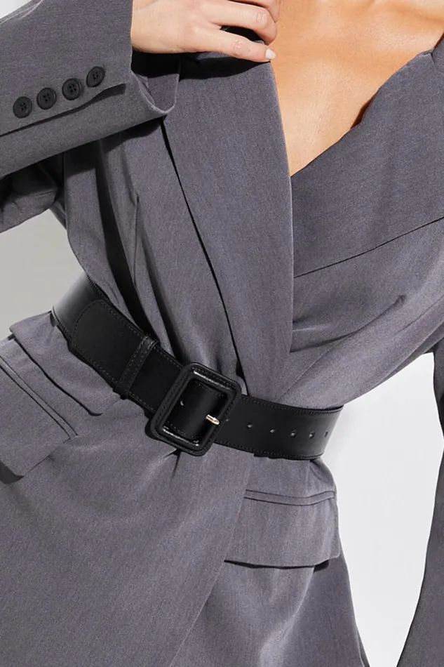 Kaitlin Belt 8211 Buckle Belt In Black Women Showpo Belts