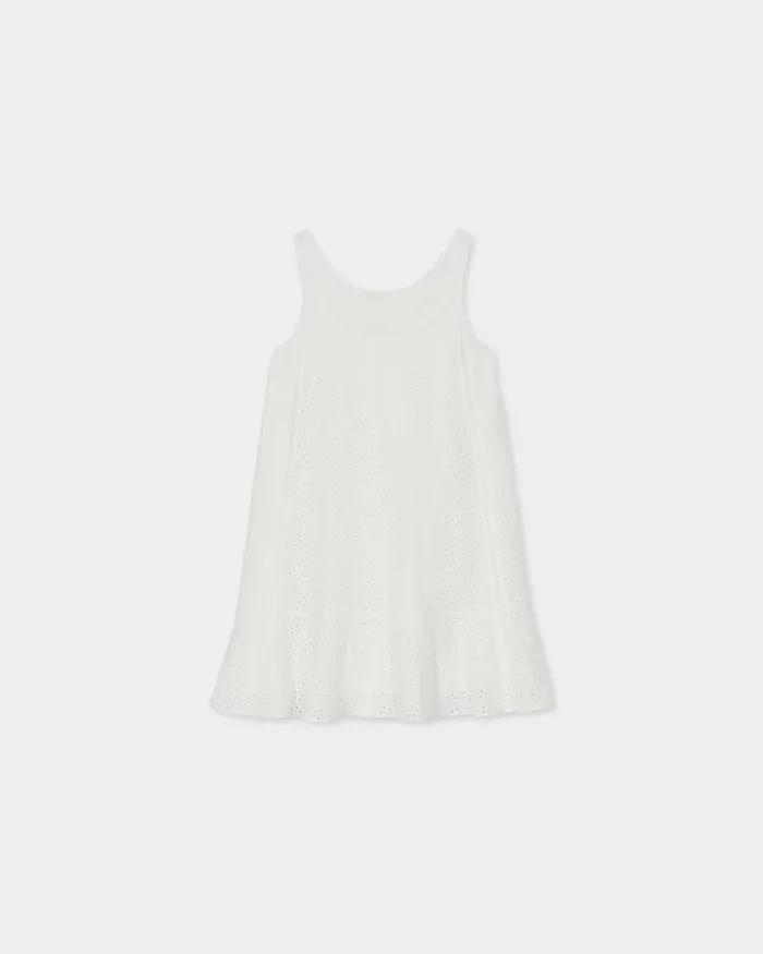 Kenzo Dresses And Skirts Women Boke Flower Broderie Anglaise039 Dress Off White