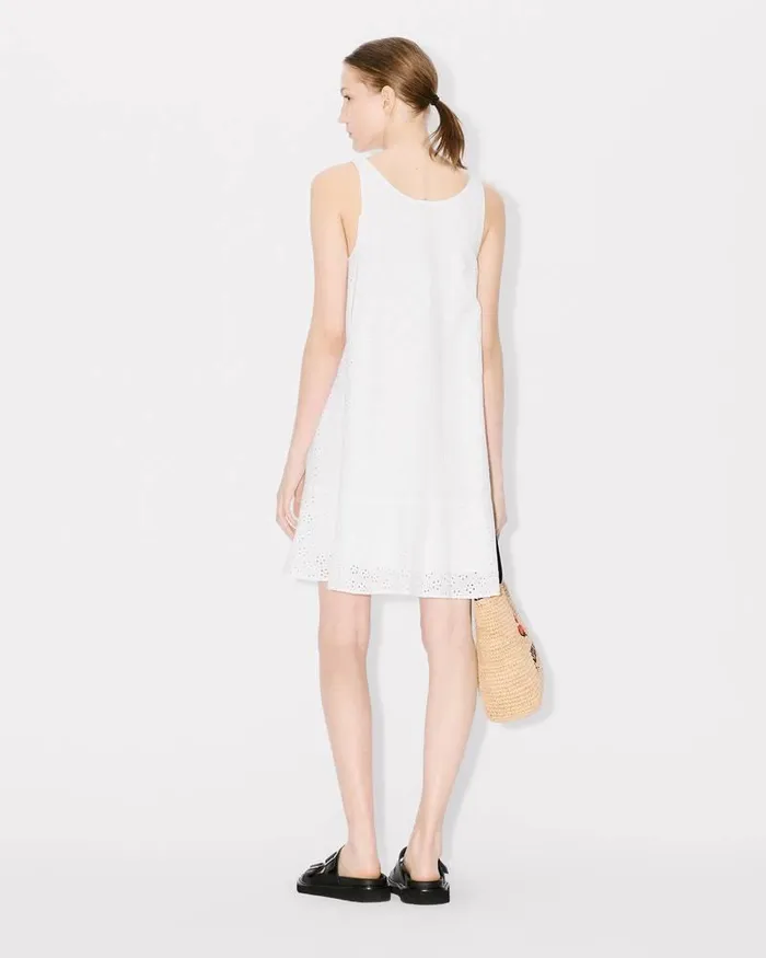 Kenzo Dresses And Skirts Women Boke Flower Broderie Anglaise039 Dress Off White