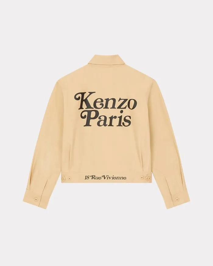 Kenzo Jackets And Coats Men By Verdy039 Cropped Jacket Camel