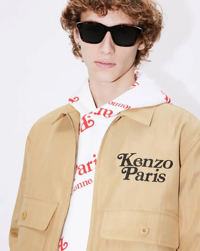 Kenzo Jackets And Coats Men By Verdy039 Cropped Jacket Camel