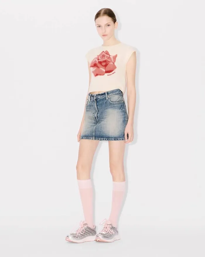 Kenzo Knitwear Women Rose039 Top Off White