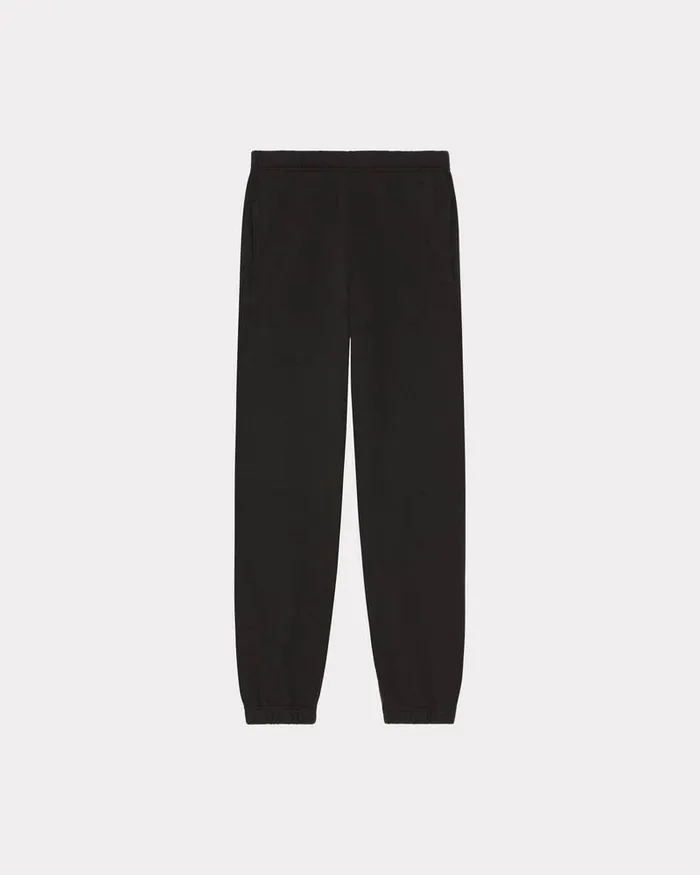 Kenzo Pants And Shorts Men 039Boke Flower039 Embroidered Jogging Bottoms Black